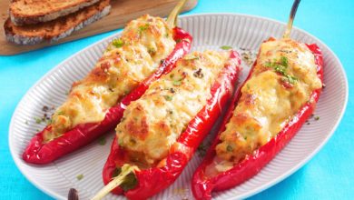 Photo of Paprika Presto mit Mett und Mozzarella