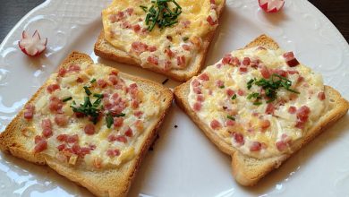 Photo of Flammkuchen Toast