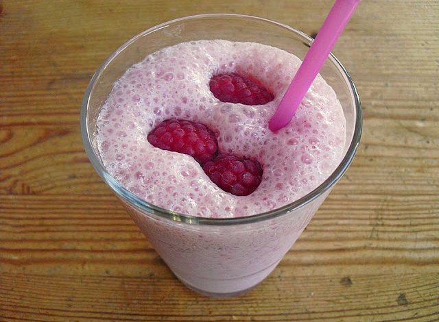 Photo of Erfrischender Himbeer Milchshake