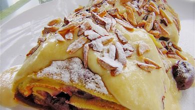 Photo of Kirsch Pfannkuchen vom Blech