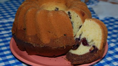Photo of Marmorkuchen mit Kirschen