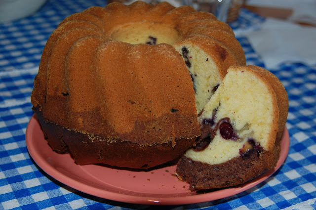Photo of Marmorkuchen mit Kirschen