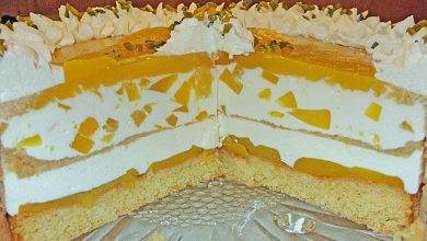 Photo of Pfirsich – Joghurt – Torte