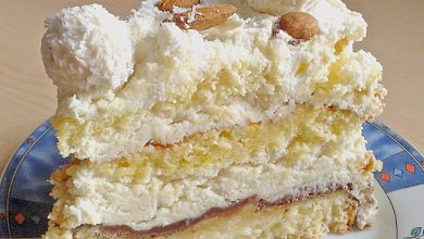 Photo of Kokos – Raffaello – Torte mit Nougat und Marzipan
