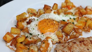 Photo of Bratkartoffeln mit Ei und Käse