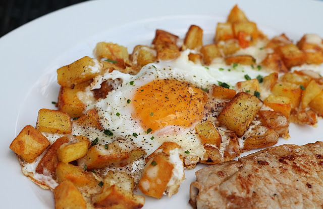 Photo of Bratkartoffeln mit Ei und Käse
