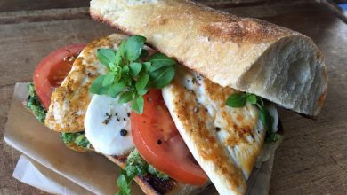 Photo of Hähnchen-Burger in Ciabatta