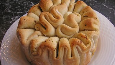 Photo of Knoblauch Faltenbrot