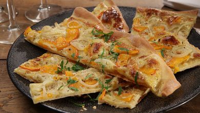 Photo of Zwiebel-Kürbis Kuchen