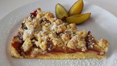 Photo of Zwetschgenkuchen mit Zimtstreuseln