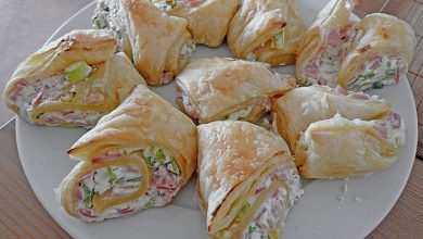 Photo of Flammkuchenrolle