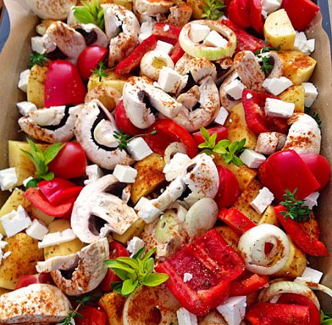 Photo of Mediterranes Ofengemüse