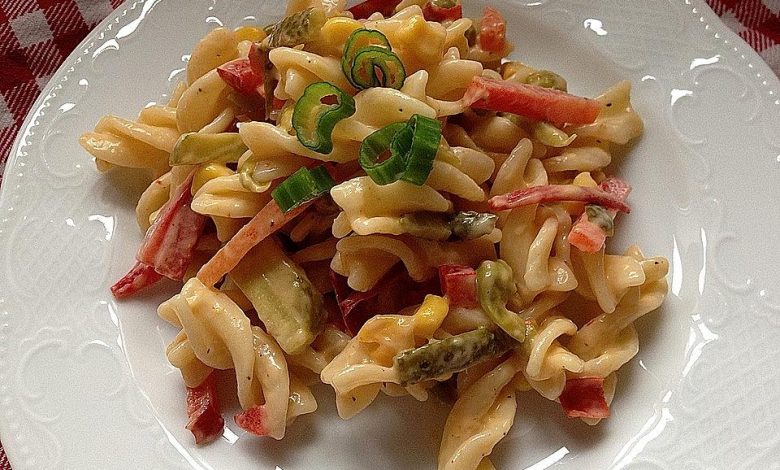 Photo of Karins schneller Nudelsalat