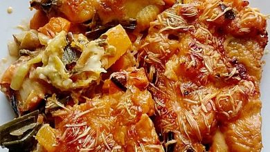 Photo of Vegetarischer Gnocchi-Kürbis-Lauch-Auflauf