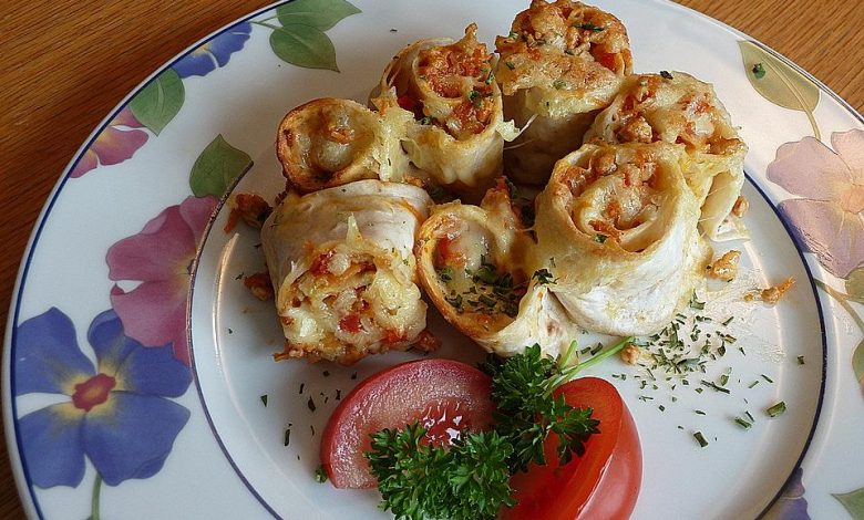 Photo of Überbackene Tortilla-Schnecken