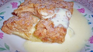 Photo of Apfel – Zwieback – Auflauf