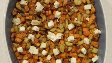 Photo of Kartoffelduett aus Süßkartoffel und normaler Kartoffel