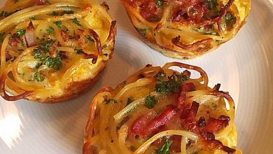 Photo of Spaghetti Carbonara-Muffins