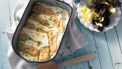 Photo of Bruckbam – bayrische Kartoffelnudeln im Ofen gebacken