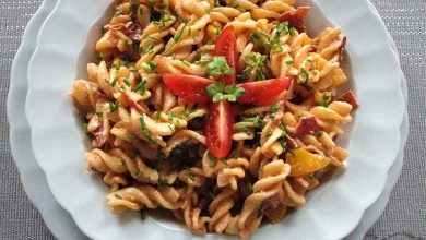 Photo of Nudelsalat mit Brunch Paprika-Peperoni