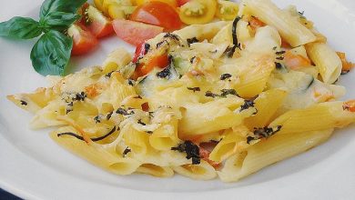 Photo of Nudelauflauf mit Zucchini und Paprika