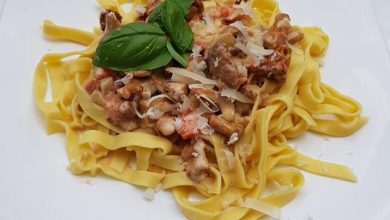 Photo of Tortiglioni in italienischer Pfifferling-Sahne-Sauce