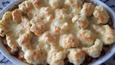 Photo of Blumenkohl – Hackfleisch – Auflauf