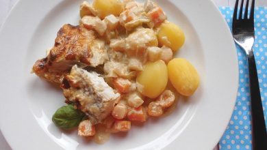 Photo of Fischfilet im Gemüsebett