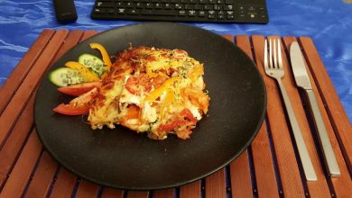 Photo of Süßkartoffel-Hackfleisch-Auflauf mit Feta