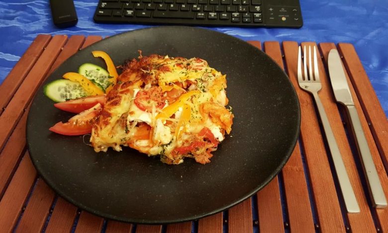 Photo of Süßkartoffel-Hackfleisch-Auflauf mit Feta