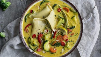 Photo of Currysuppe mit Maultaschen