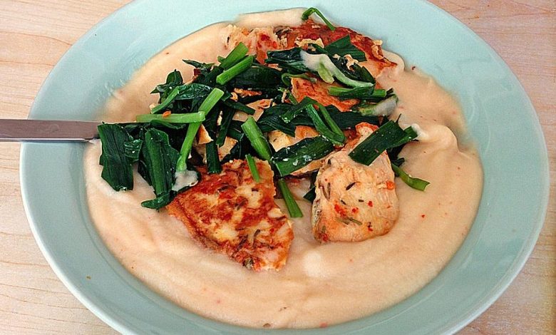 Photo of Blumenkohl-Rote Linsen-Kokos-Püree