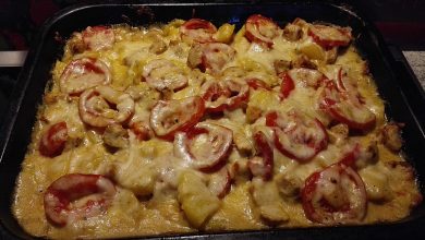 Photo of Käsekartoffeln mit Geflügel