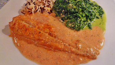 Photo of Lachs – Sahne – Gratin