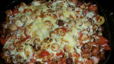 Photo of Nudel-Würstchen-Auflauf