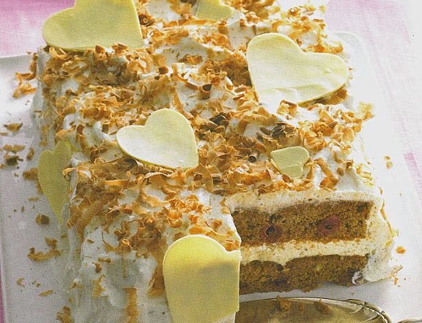 Photo of Schokoladen – Weichsel – Torte mit weißen Herzen