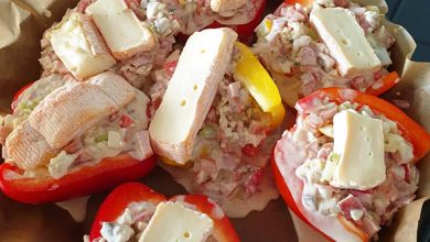 Photo of Gefüllte paprika , schnell und leicht zu machen !