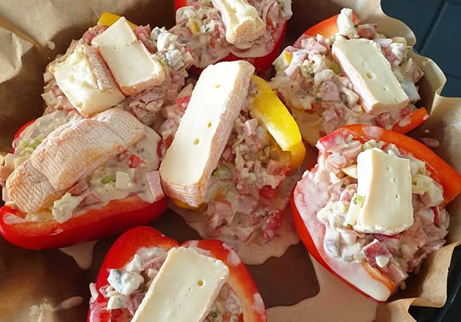 Photo of Gefüllte paprika , schnell und leicht zu machen !