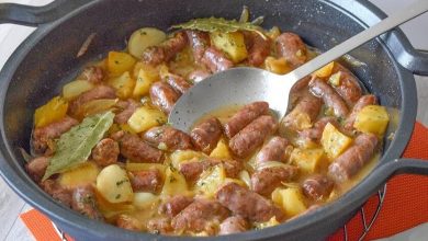 Photo of Kartoffel bratwurst pfanne in 15 minuten fertig !