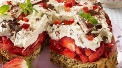Photo of Yogurette Torte mit Erdbeeren – Erdbeerglück!