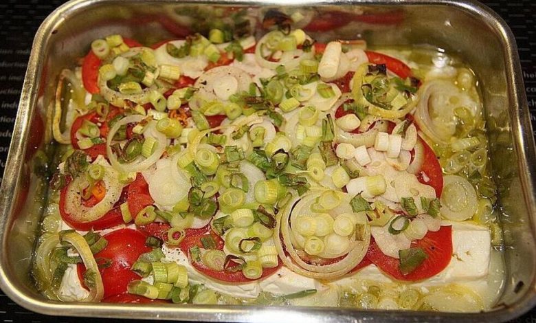 Photo of Fetapfanne mit knoblauch vom grill