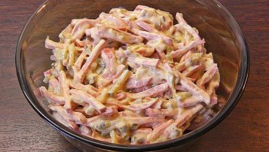 Photo of Fleischsalat mit 3 zutaten, schmeckt wie vom metzger !