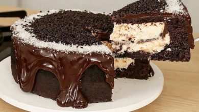 Photo of Schokokuchen mit frischkäse, schmeckt wie verrückt !