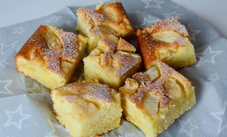 Photo of Fantastischer apfelkuchen in 10 minuten zubereitet !