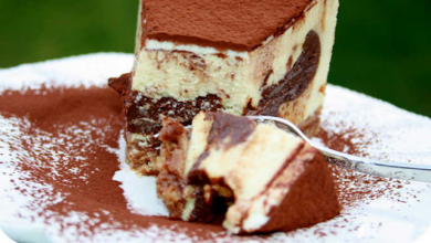 Photo of Kuhflecken Kuchen mit Schokolade