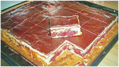 Photo of Schneewittchenkuchen, und das riiiiecht so lecker !