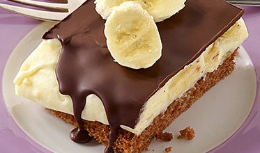 Photo of Bananencremeschnitten