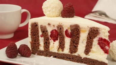 Photo of Himbeer-Kokos-Wickeltorte