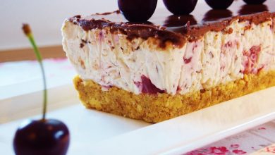 Photo of Kirsch-Stracciatella-Kuchen