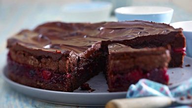 Photo of Supersaftiger Schoko-Beeren-Kuchen